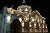 архитектурный свет,подсветка храма,Андреевский храм,Ставрополь